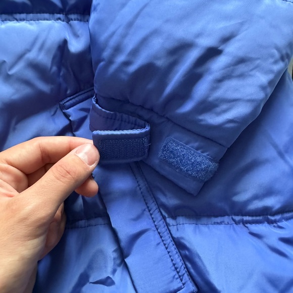 Puffer Coat In Violet-Blue - Picture 4 of 7